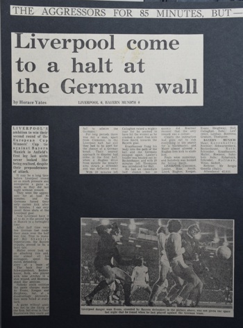 Press report from Adrian Killen's scrapbook